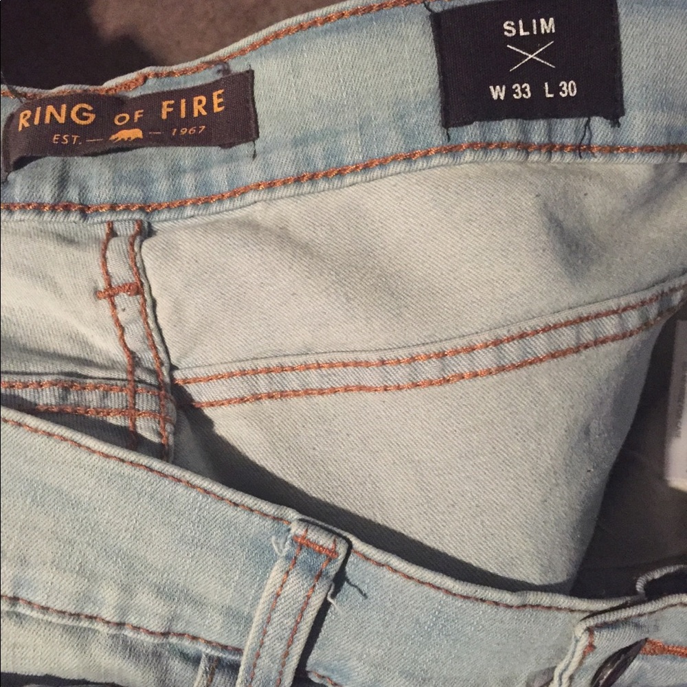 Ring of Fire Blue Jeans - Picture 3 of 3